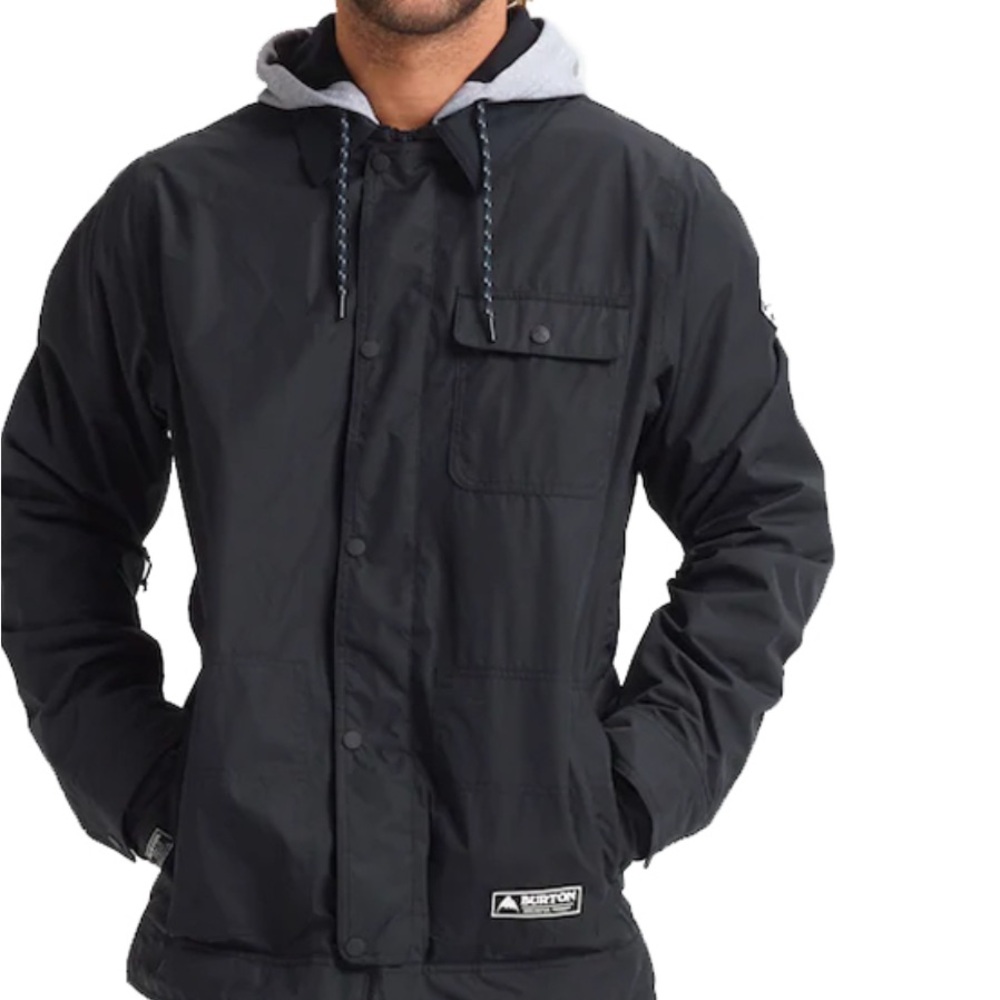 Burton Men's Black Hooded Jacket